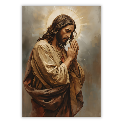 A Silent Prayer Wall Art Canvas Print