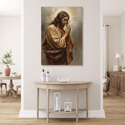 A Silent Prayer Wall Art Canvas Print