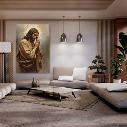 A Silent Prayer Wall Art Canvas Print