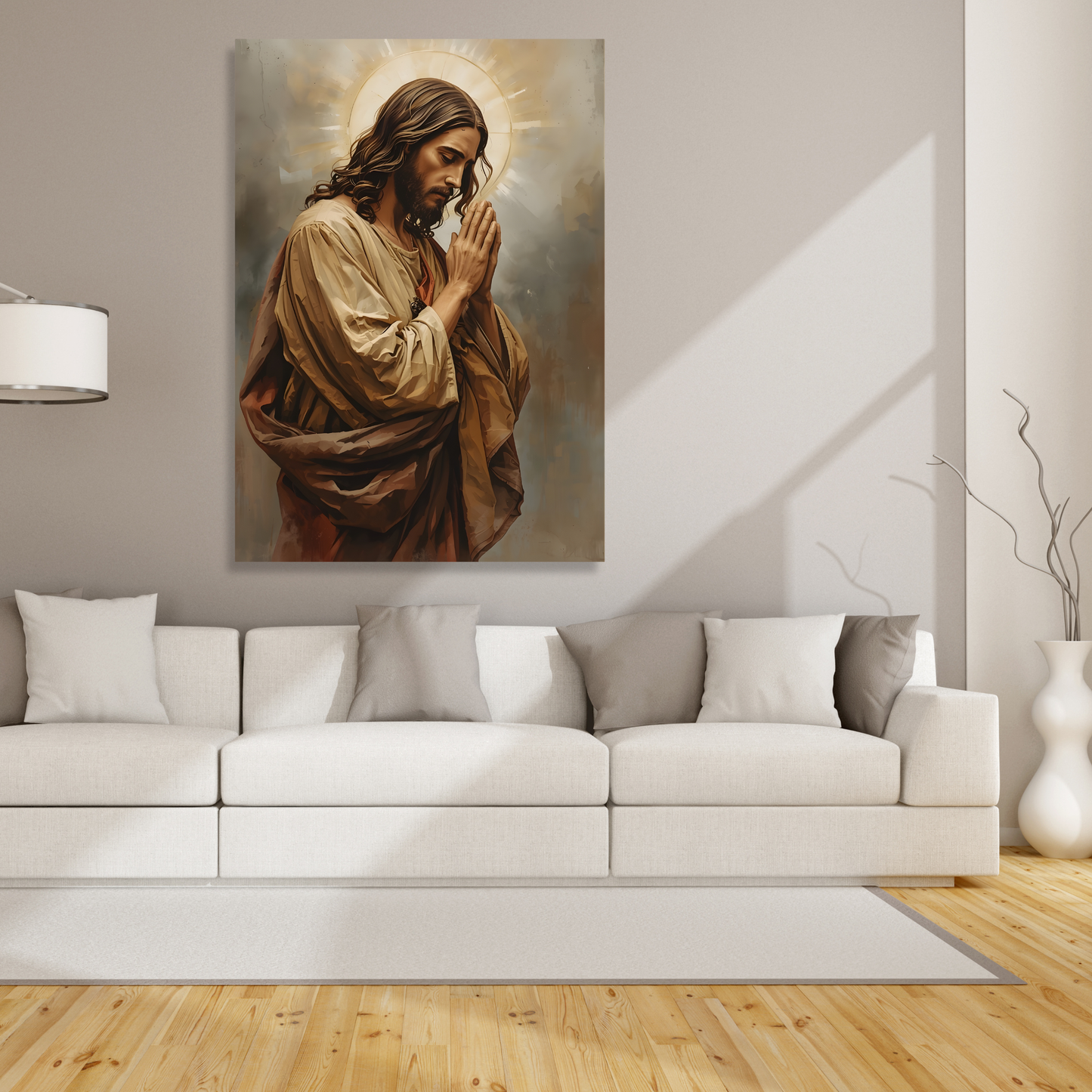 A Silent Prayer Wall Art Canvas Print