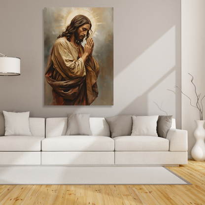 A Silent Prayer Wall Art Canvas Print