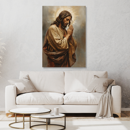 A Silent Prayer Wall Art Canvas Print