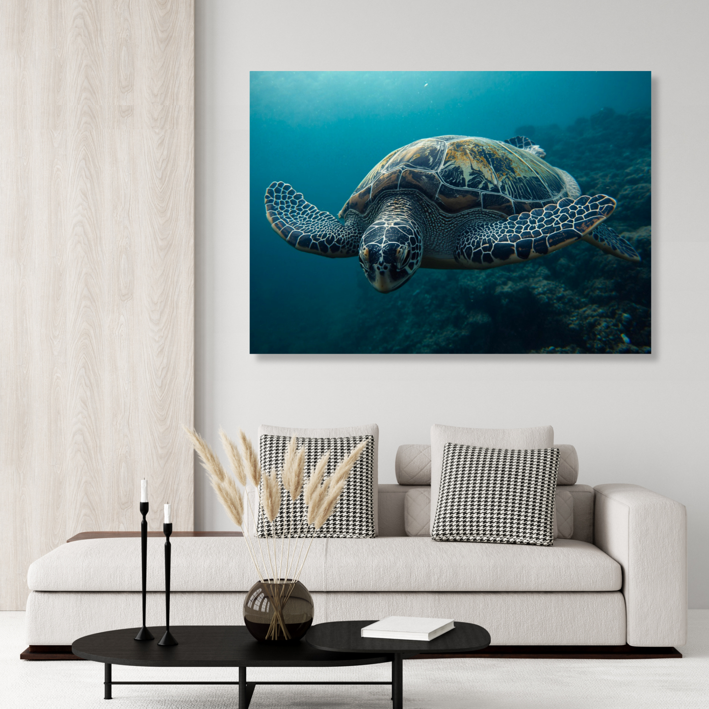 A Turtle's Journey Wall Art Canvas Print