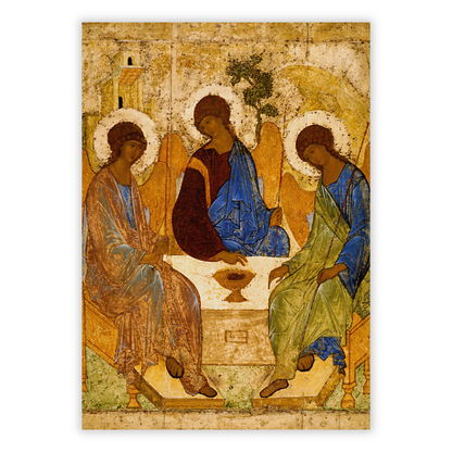 Andrei Rublev - The Trinity Wall Art Canvas Print