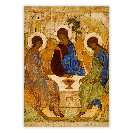 Andrei Rublev - The Trinity Wall Art Canvas Print