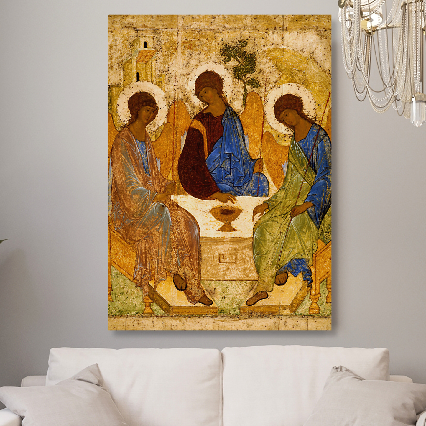 Andrei Rublev - The Trinity Wall Art Canvas Print