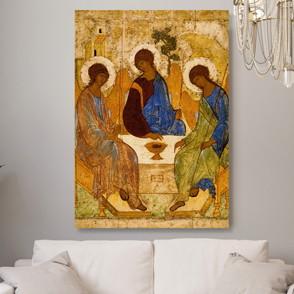 Andrei Rublev - The Trinity Wall Art Canvas Print