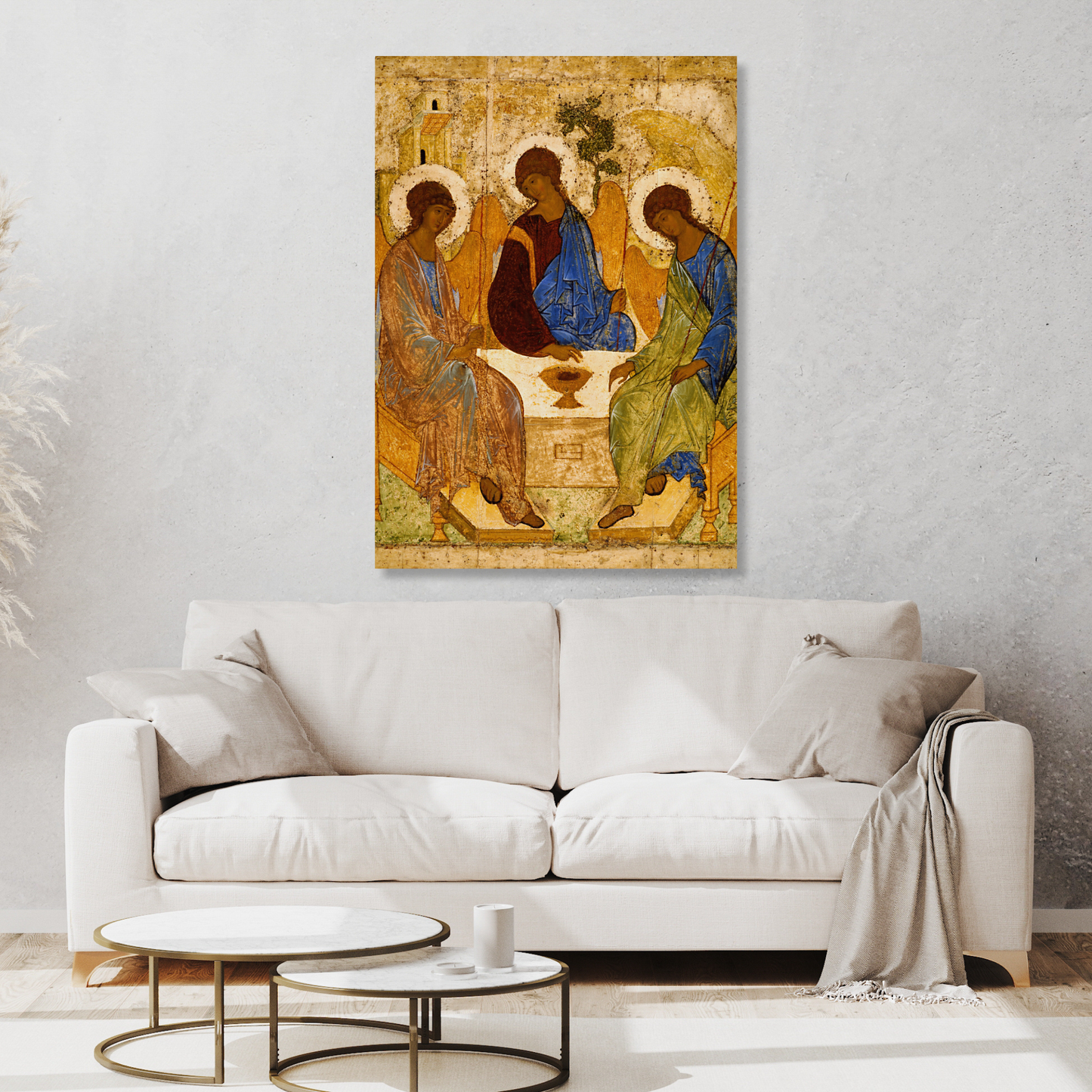 Andrei Rublev - The Trinity Wall Art Canvas Print