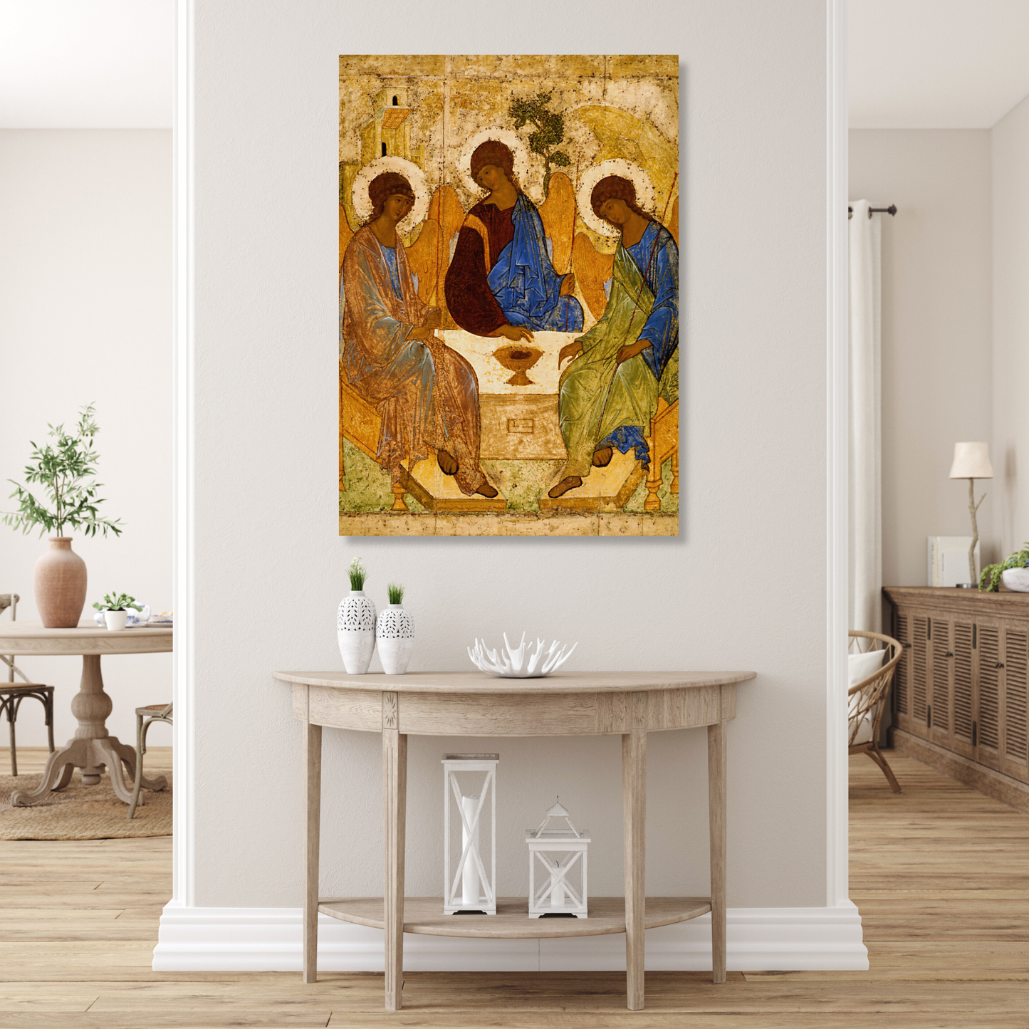 Andrei Rublev - The Trinity Wall Art Canvas Print