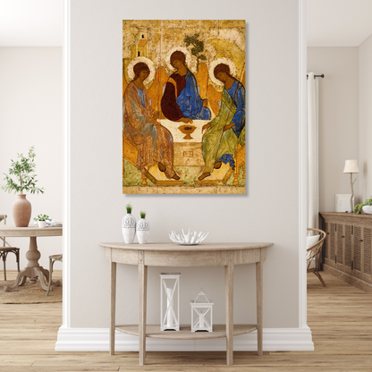 Andrei Rublev - The Trinity Wall Art Canvas Print