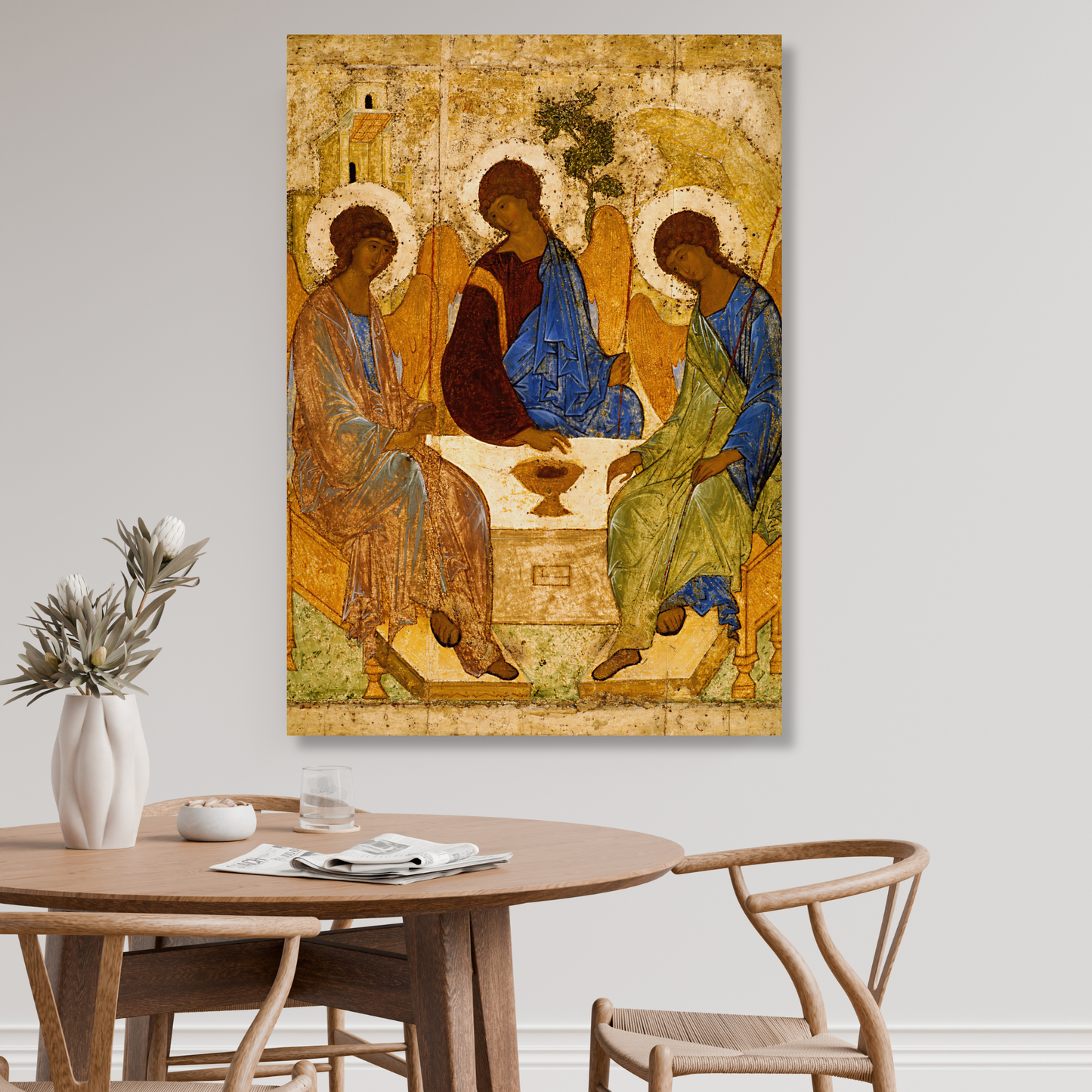 Andrei Rublev - The Trinity Wall Art Canvas Print