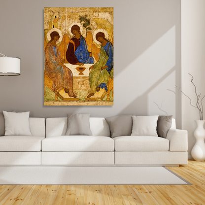 Andrei Rublev - The Trinity Wall Art Canvas Print