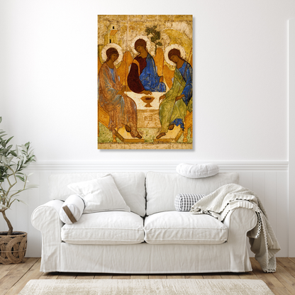 Andrei Rublev - The Trinity Wall Art Canvas Print