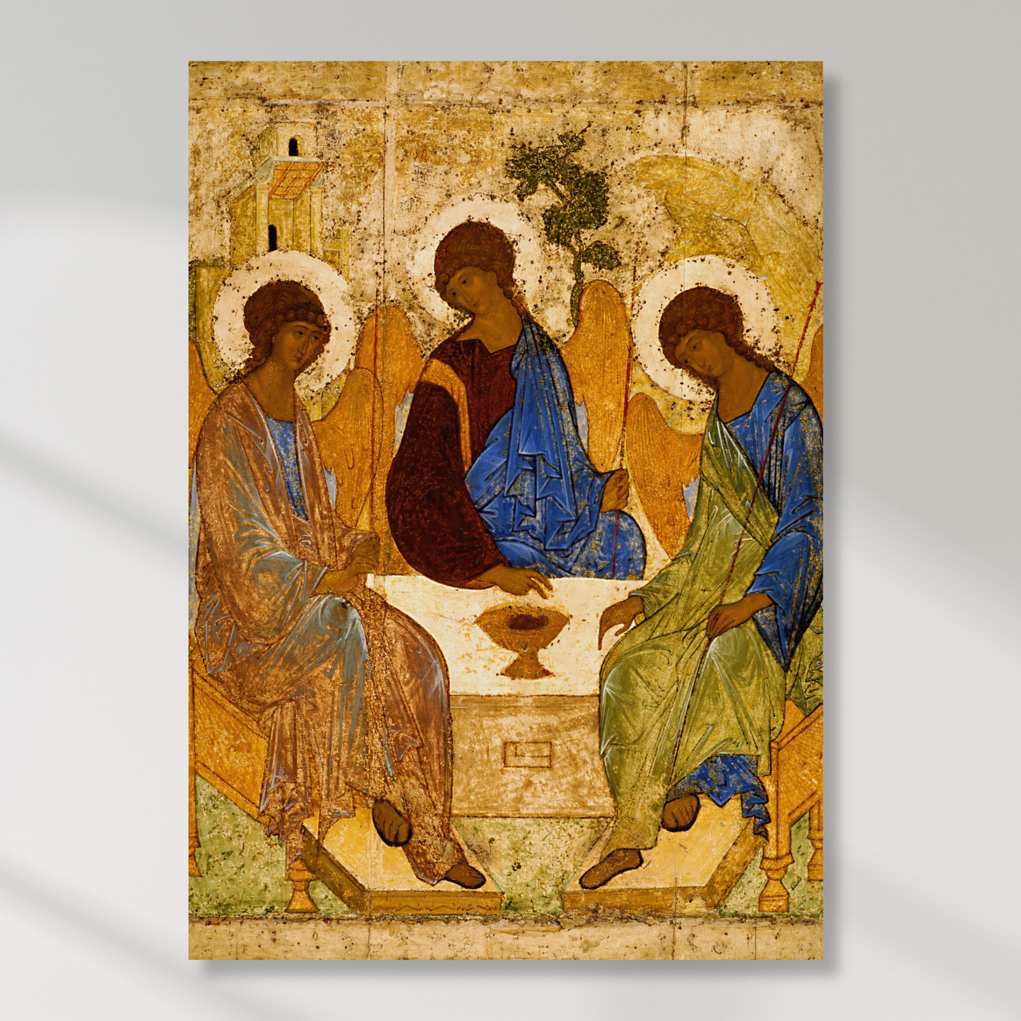 Andrei Rublev - The Trinity Wall Art Canvas Print
