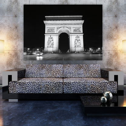 Arc De Triomphe At Night
