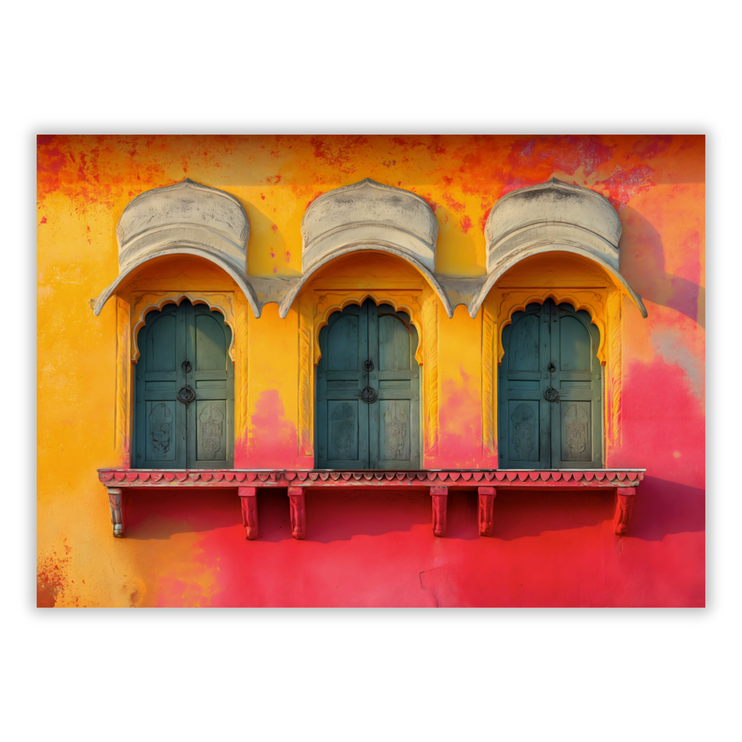 As Dawn Creeps In Wall Art Canvas Print
