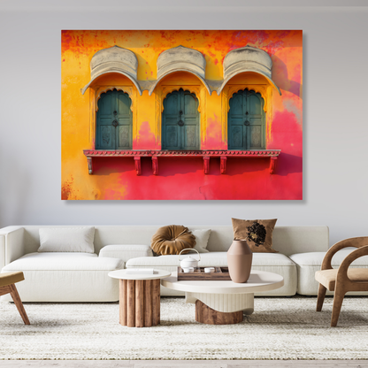 As Dawn Creeps In Wall Art Canvas Print