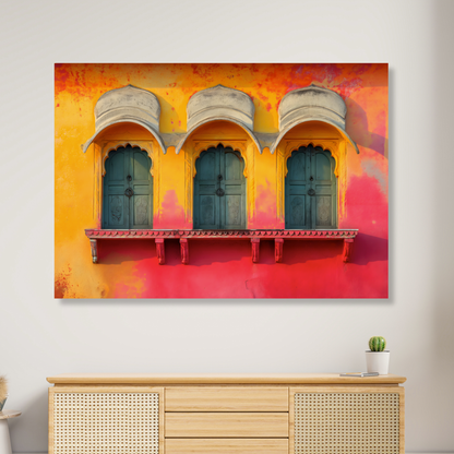 As Dawn Creeps In Wall Art Canvas Print
