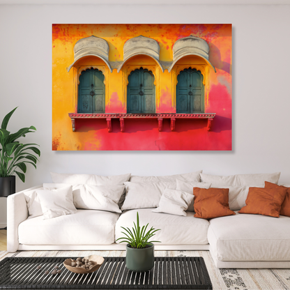 As Dawn Creeps In Wall Art Canvas Print