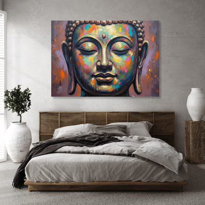 Buddha Art Wall Art Canvas Print