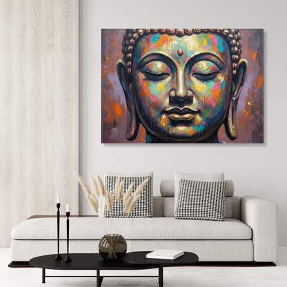 Buddha Art Wall Art Canvas Print