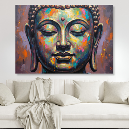 Buddha Art Wall Art Canvas Print