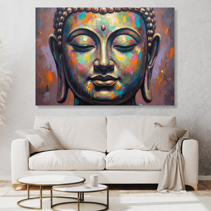 Buddha Art Wall Art Canvas Print