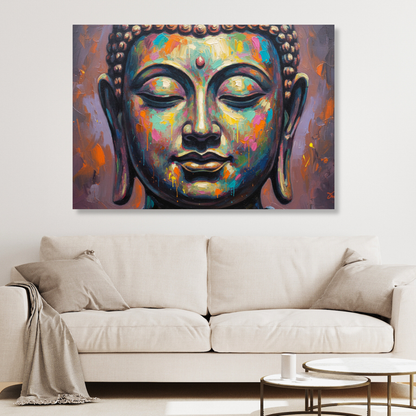 Buddha Art Wall Art Canvas Print