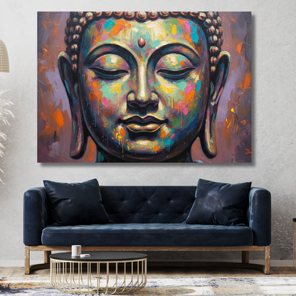 Buddha Art Wall Art Canvas Print