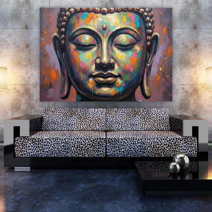 Buddha Art Wall Art Canvas Print