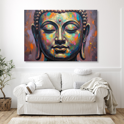Buddha Art Wall Art Canvas Print