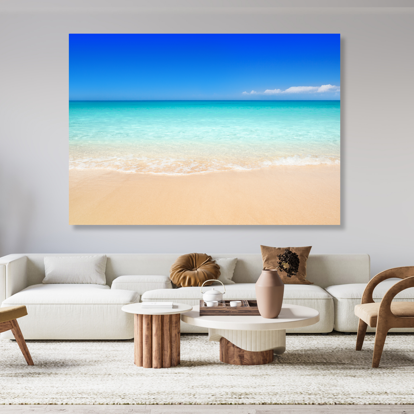 Ocean Serenity Wall Art Canvas Print