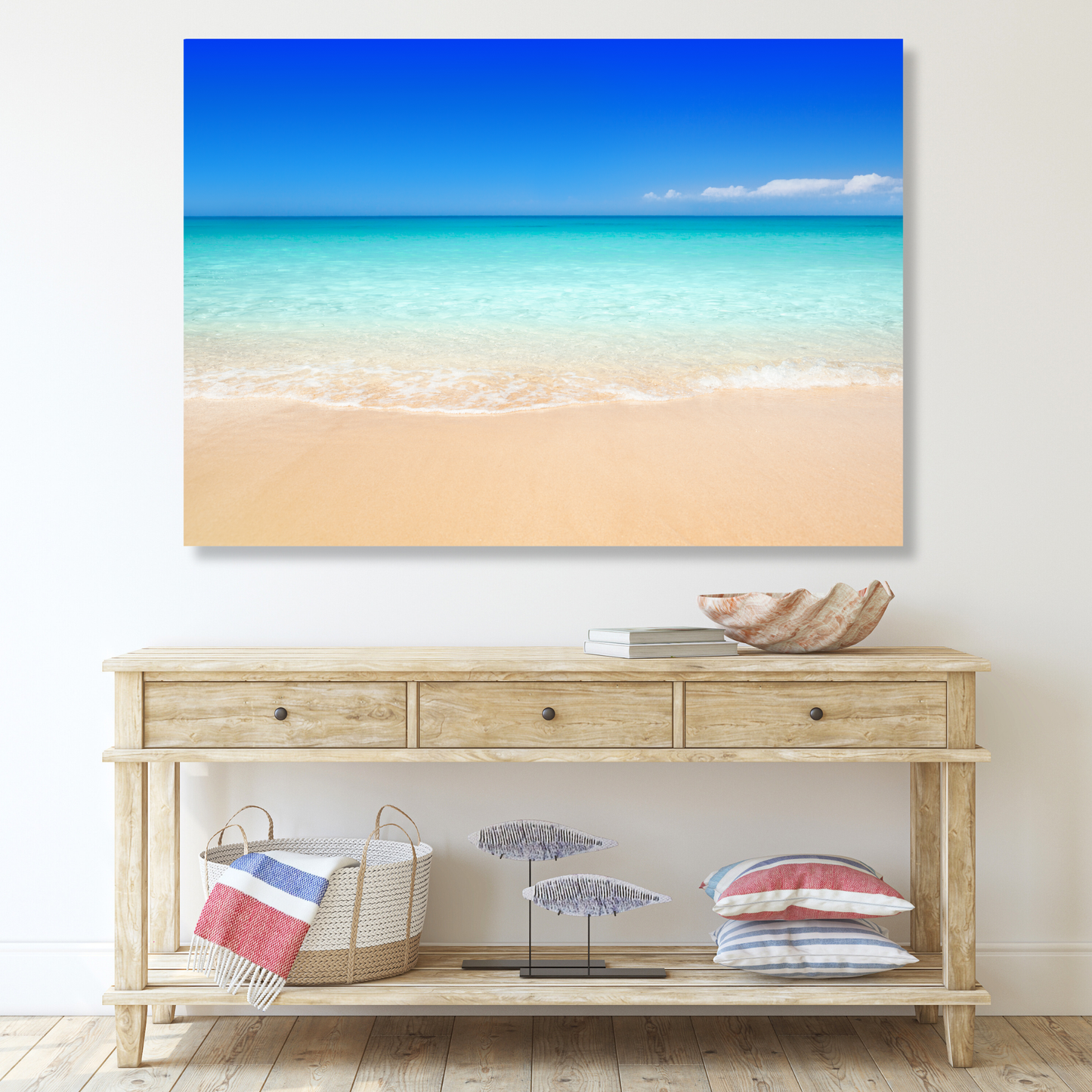 Ocean Serenity Wall Art Canvas Print