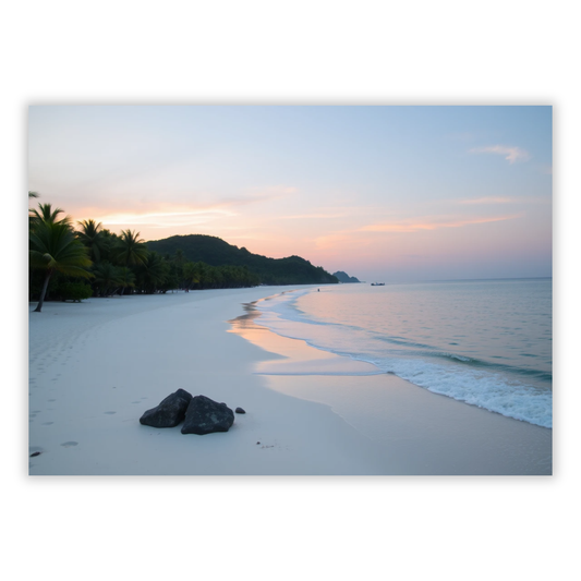 Calm Waters Wall Art Canvas Print