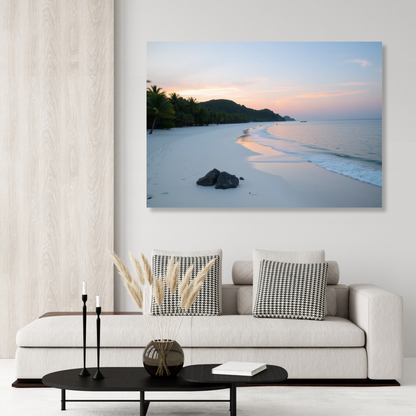 Calm Waters Wall Art Canvas Print