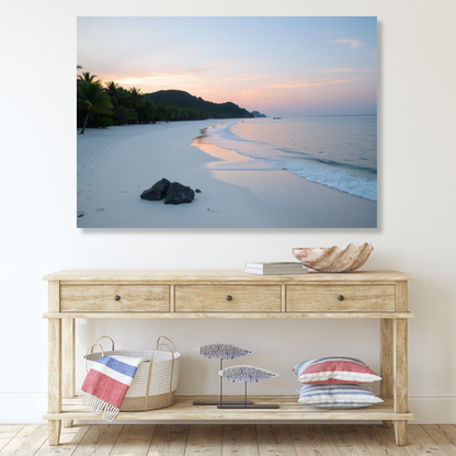Calm Waters Wall Art Canvas Print