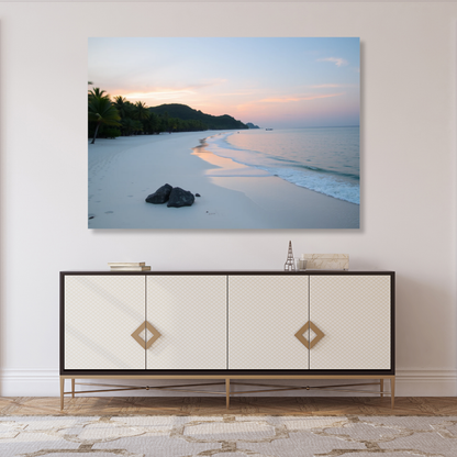 Calm Waters Wall Art Canvas Print