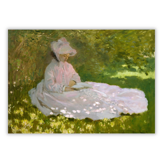 Claude Monet - A Woman Reading