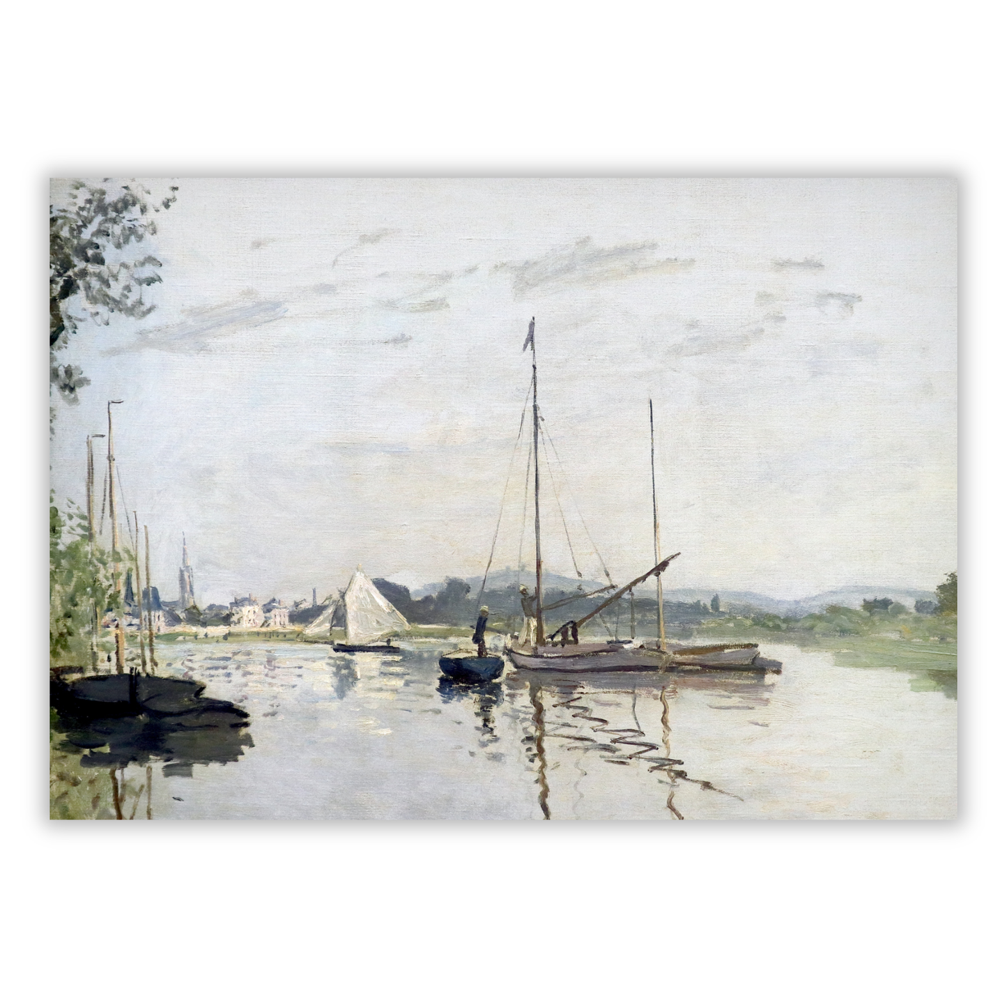 Claude Monet - Argenteuil Wall Art Canvas Print