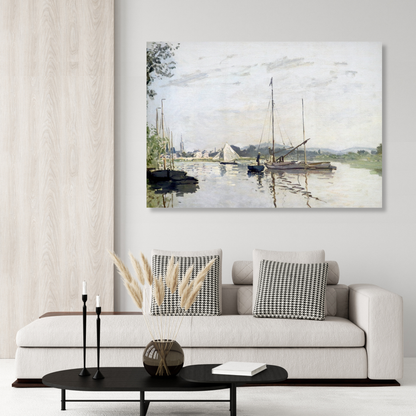 Claude Monet - Argenteuil Wall Art Canvas Print