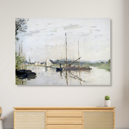 Claude Monet - Argenteuil Wall Art Canvas Print