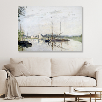 Claude Monet - Argenteuil Wall Art Canvas Print