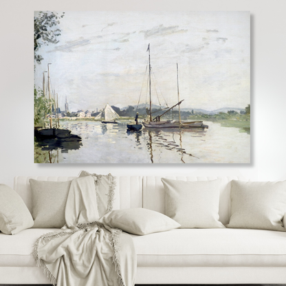 Claude Monet - Argenteuil Wall Art Canvas Print
