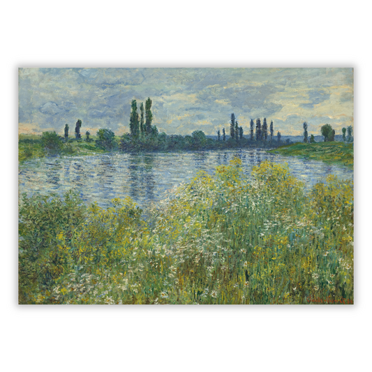 Claude Monet - Banks of the Seine,Vétheuil