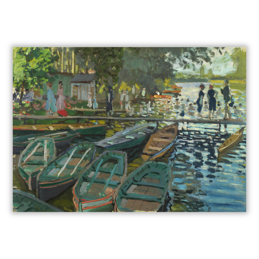 Claude Monet - Bathers at La Grenouillère