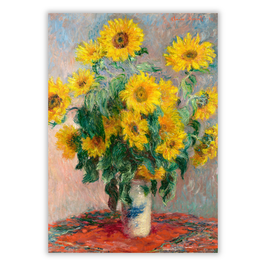 Claude Monet - Bouquet of Sunflowers
