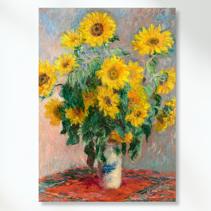 Claude Monet - Bouquet of Sunflowers