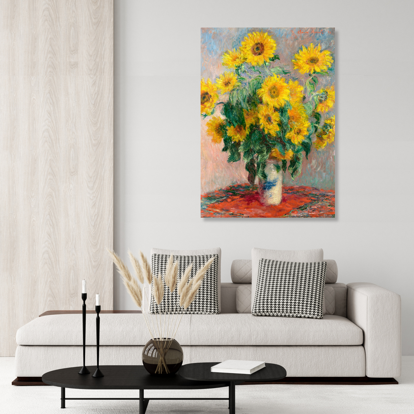Claude Monet - Bouquet of Sunflowers