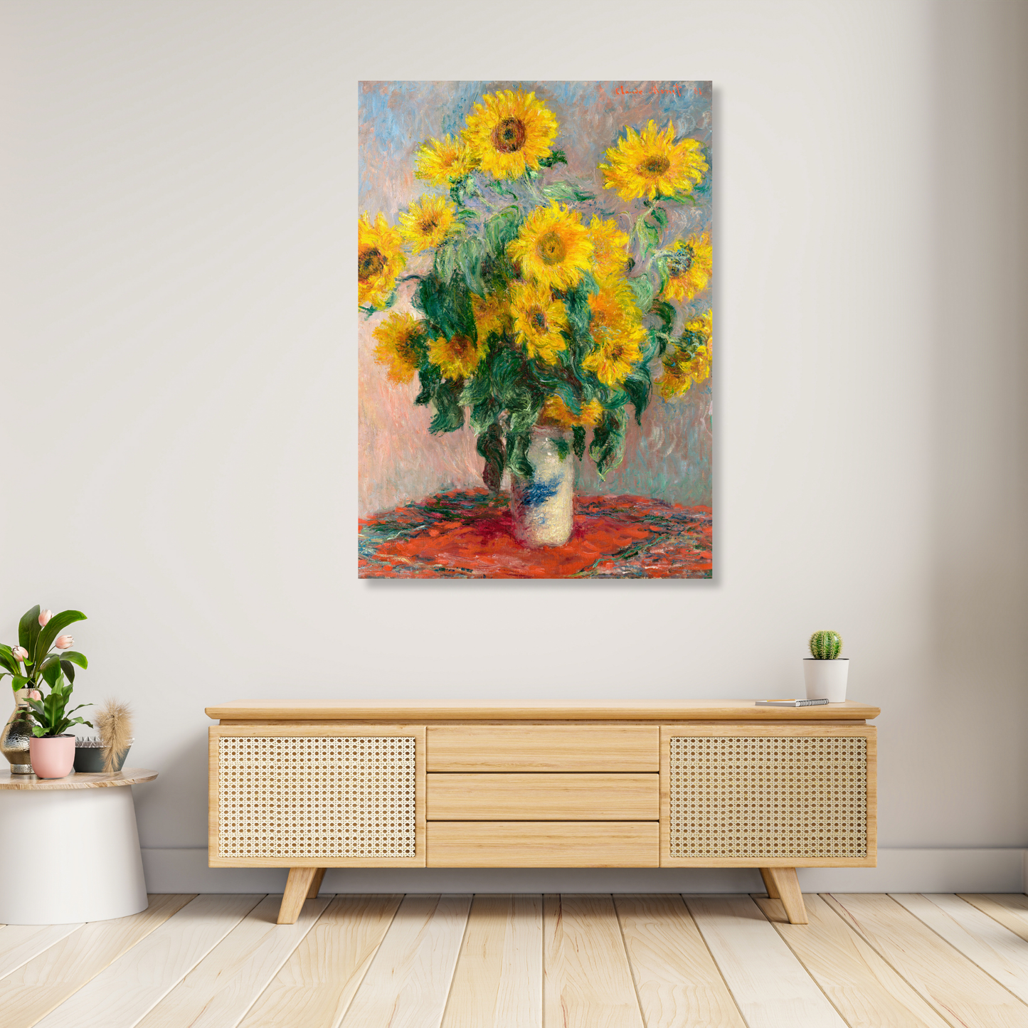 Claude Monet - Bouquet of Sunflowers