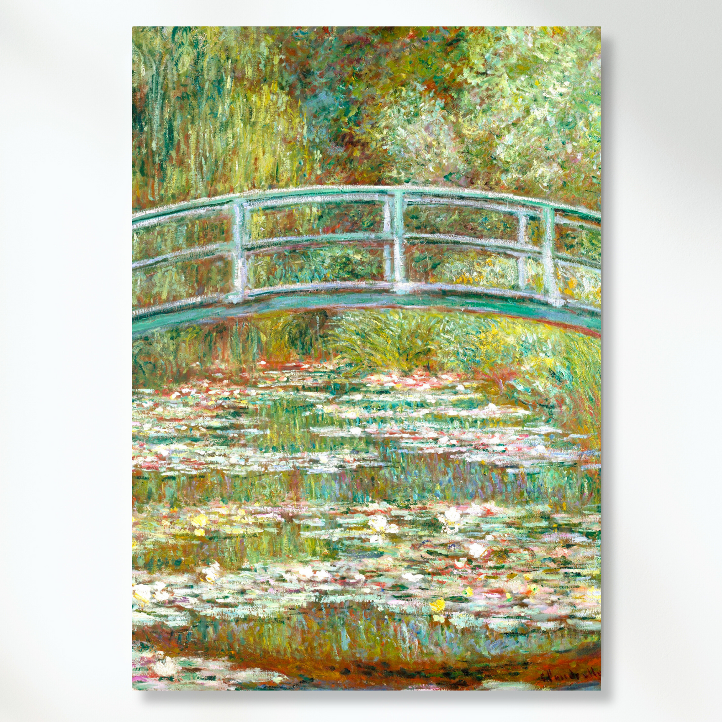 Claude Monet - Bridge Over A Pond Of Water Lilies